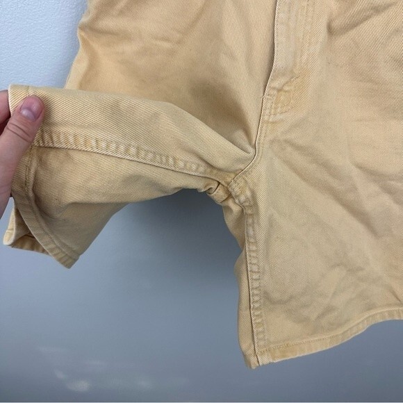 Levi’s Vintage Orange Tab 950 Relaxed Fit Bermuda Jean Shorts Size 9 - Picture 5 of 16